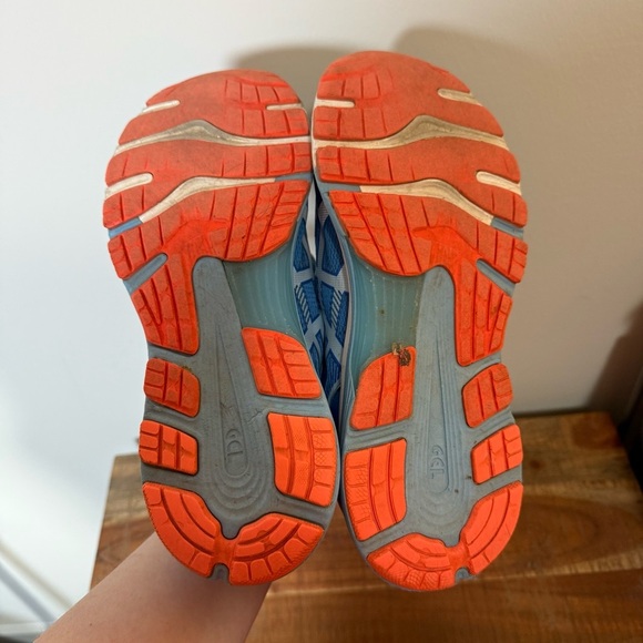 ASICS Women's Blue Running Shoes, Size 10 - Picture 8 of 8